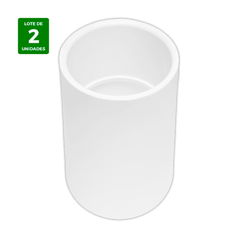 ESTANDAR Union desagüe rigido PVC Ø 20 mm Blanco