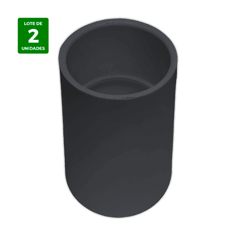 ESTANDAR Union desagüe rigido PVC Ø 20 mm Gris