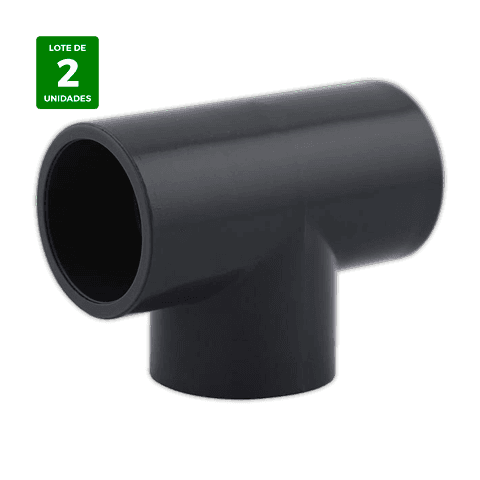 ESTANDAR T desagüe rigido PVC Ø 20 mm gris