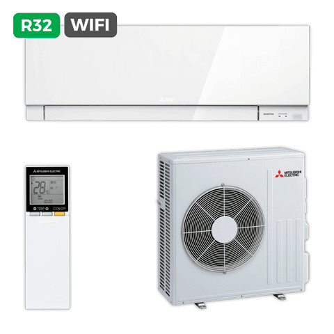 MITSUBISHI ELECTRIC MITSUBISHI SPLIT MSZ-EF50VGKW Blanc