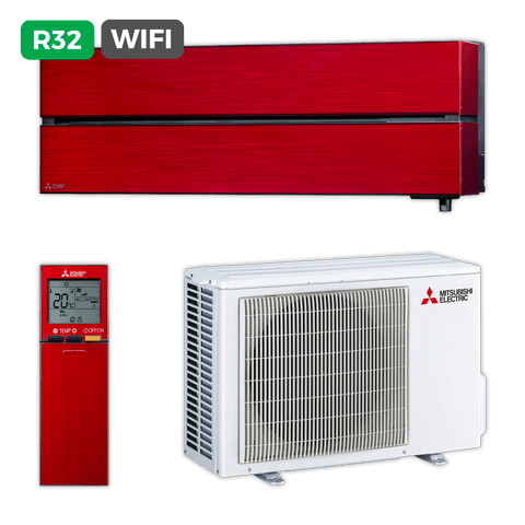 MITSUBISHI ELECTRIC MITSUBISHI SPLIT MSZ-LN25VGR Rojo