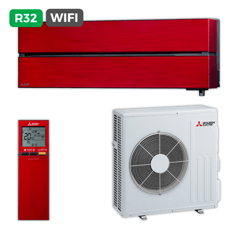 MITSUBISHI ELECTRIC MITSUBISHI SPLIT MSZ-LN60VGR Rojo