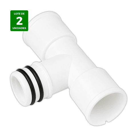VECAMCO T para tubo desague A.A. Ø 18/20/20 mm