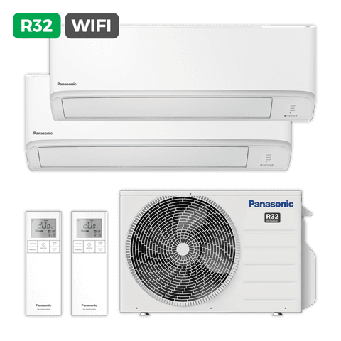 PANASONIC SPLITx2 KIT-2TZ2035-ZBE