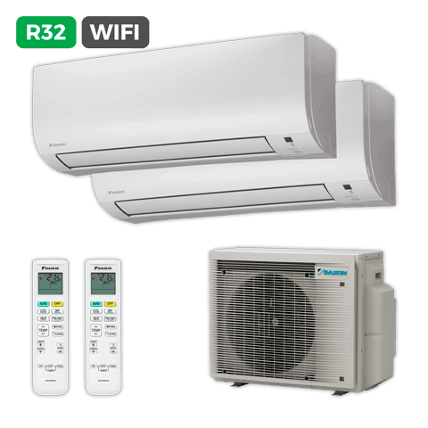 DAIKIN SPLITx2 SENSIRA KIT 2MXF50F2