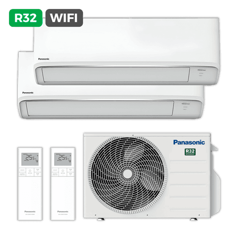 PANASONIC SPLITx2 KIT-2RZ2535-ZKE