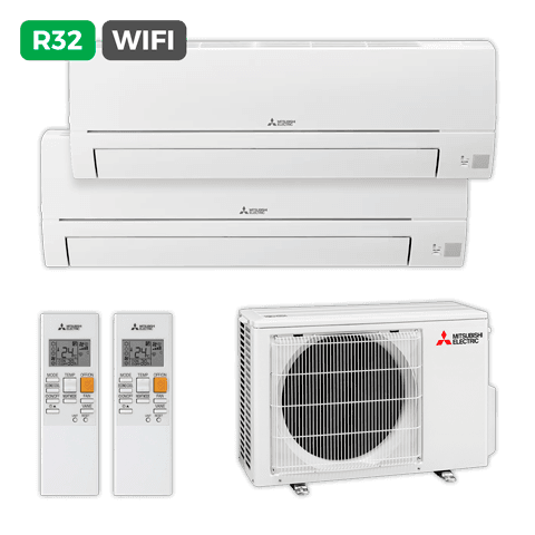 MITSUBISHI ELECTRIC MITSUBISHI SPLITx2 MXZ-HR2535E40VFK