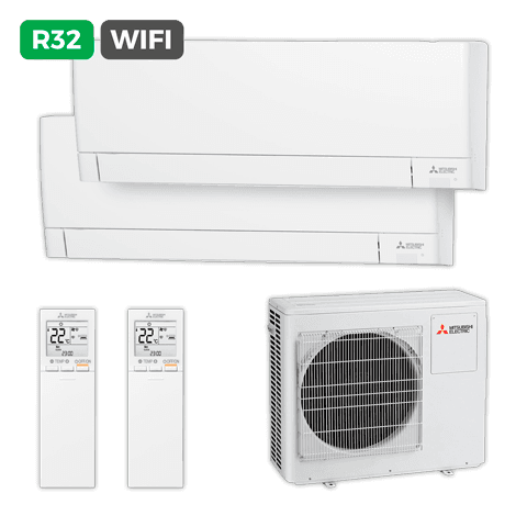 MITSUBISHI ELECTRIC MITSUBISHI SPLITx2 MXZ-AY2535E53VFK