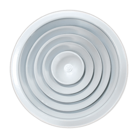 ESTANDAR Difusor circular blanco 12¨